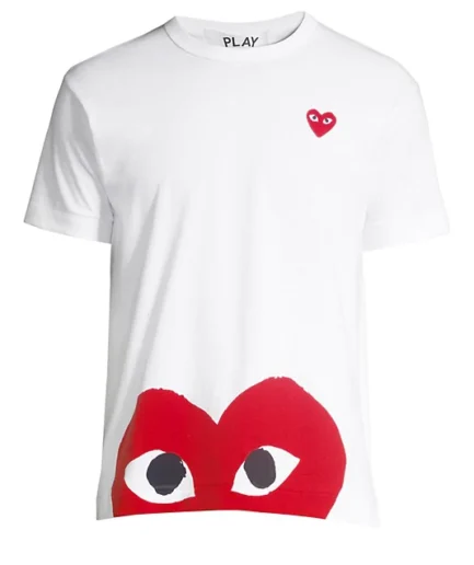 Comme Des Garcons Bottom Heart Tee