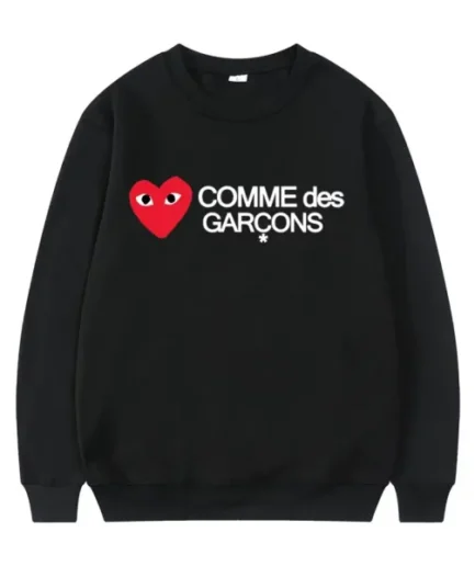 Comme Des Garcons Letter Logo Sweatshirt