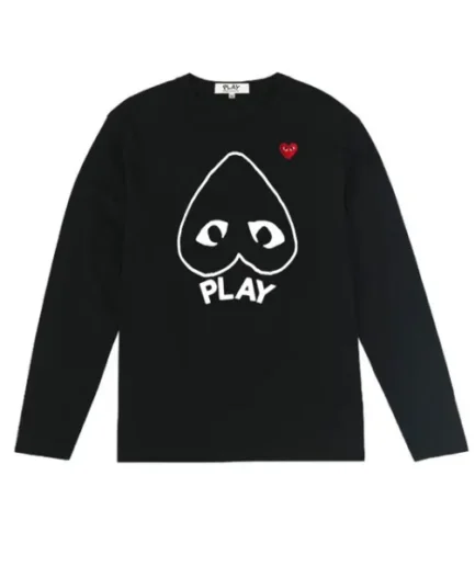 CDG Men Women Long sleeved T-shirt