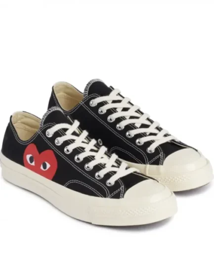CONVERSE BIG HEART LOW TOP (BLACK)