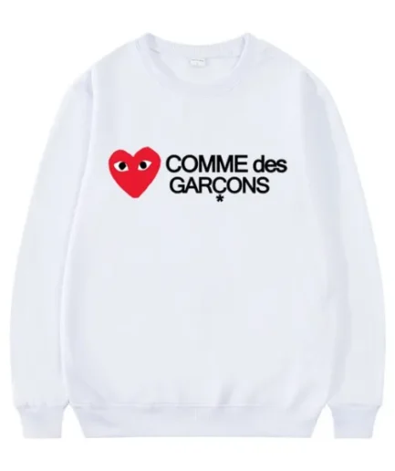 Comme Des Garcons Letter Logo Sweatshirt