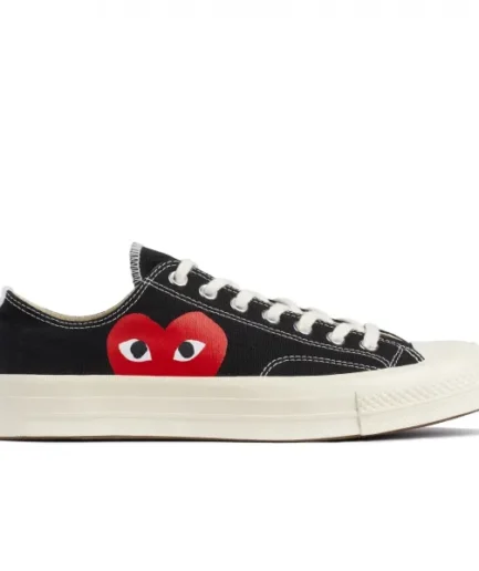 CONVERSE BIG HEART LOW TOP (BLACK)