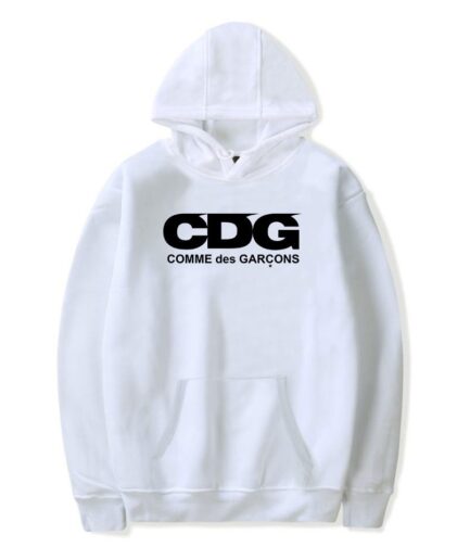 CDG Comme Des Garcons Hoodie White