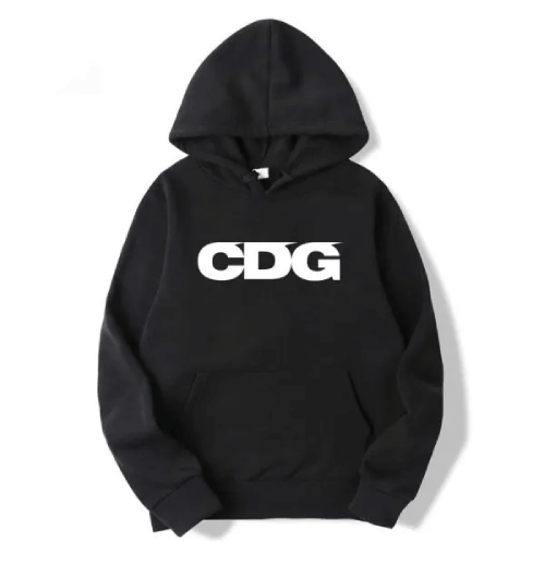 CDG Hoodie Black CDG Hoodie Black